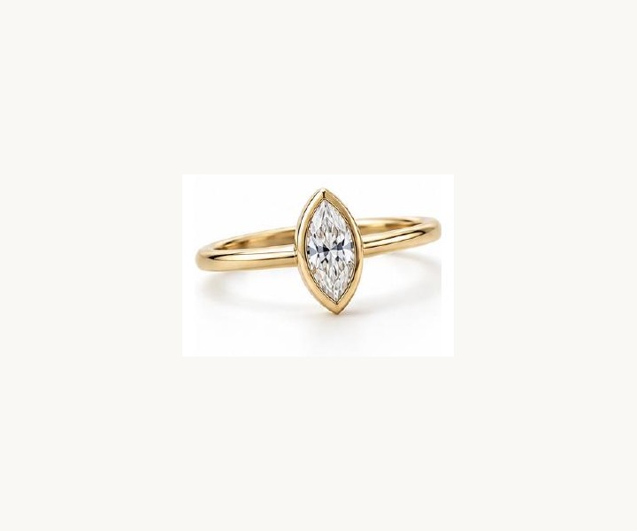 Marquise Bezel Ring