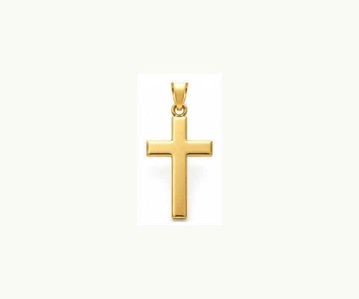 Petite Plain Cross