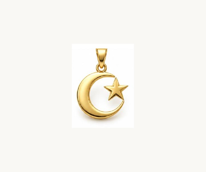 Crescent Star Pendant
