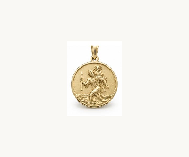 Travel Saint Medallion