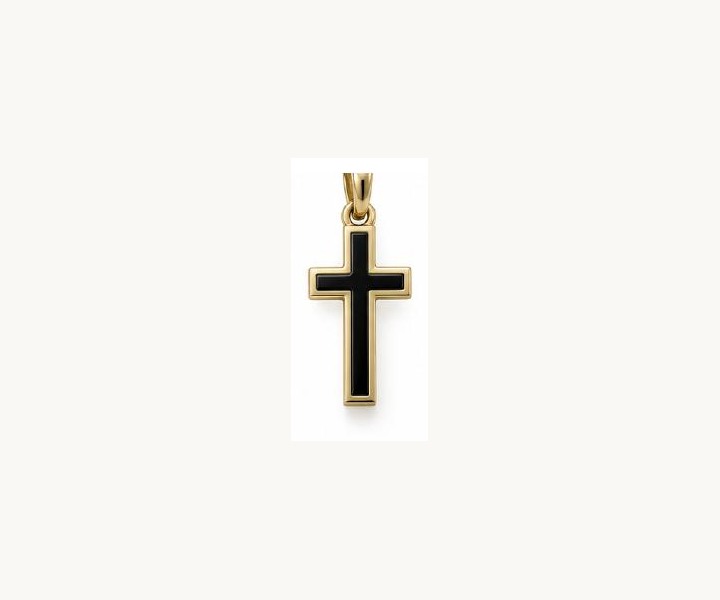Noir Cross Pendant