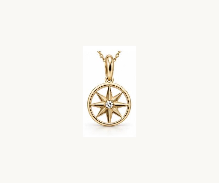 North Star Compass Pendant