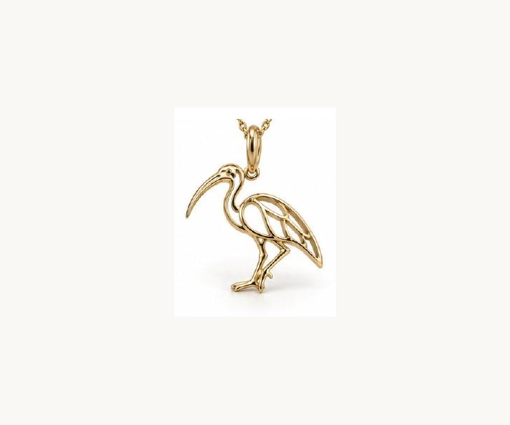 Scarlet Ibis Pendant