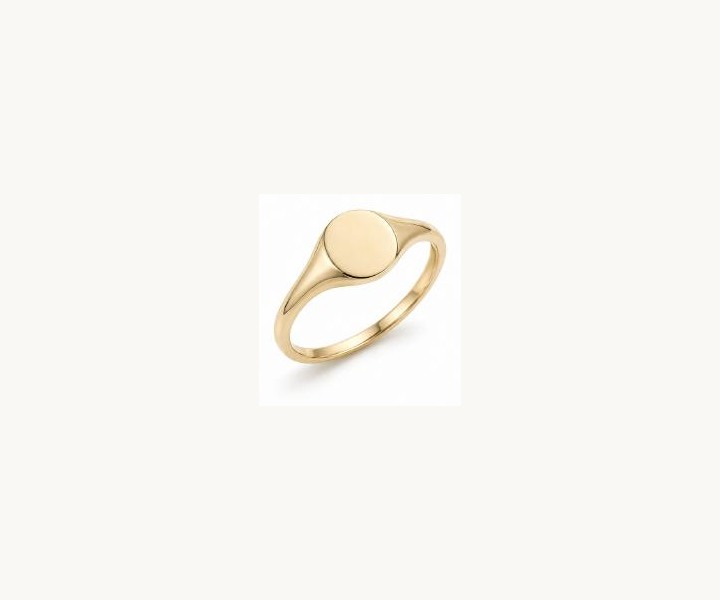 Low Oval Signet